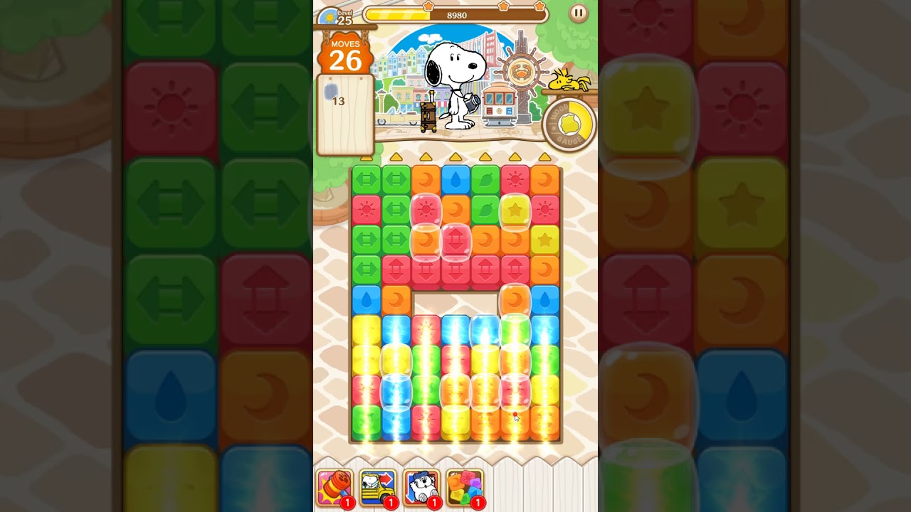 Snoopy Puzzle Journey level 25