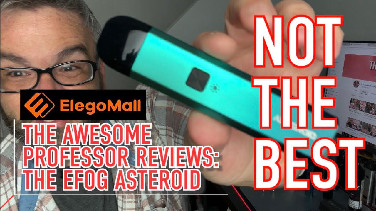 First Review & Unboxing Of The E-fog Asteroid Pod Kit! HorizonTech Flavor, But Smok- Like Problems!