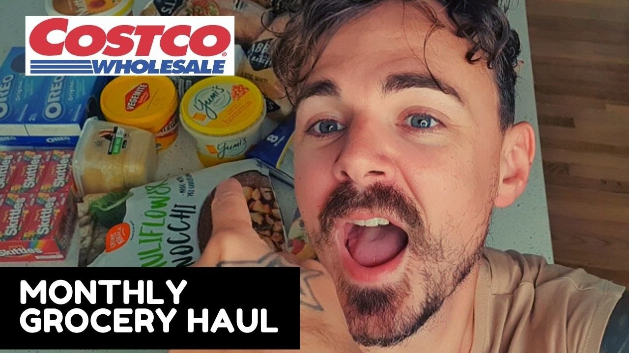 OUR FAMILY OF 4 COSTCO MONTHLY GROCERY HAUL   Vegan & Prices 2021