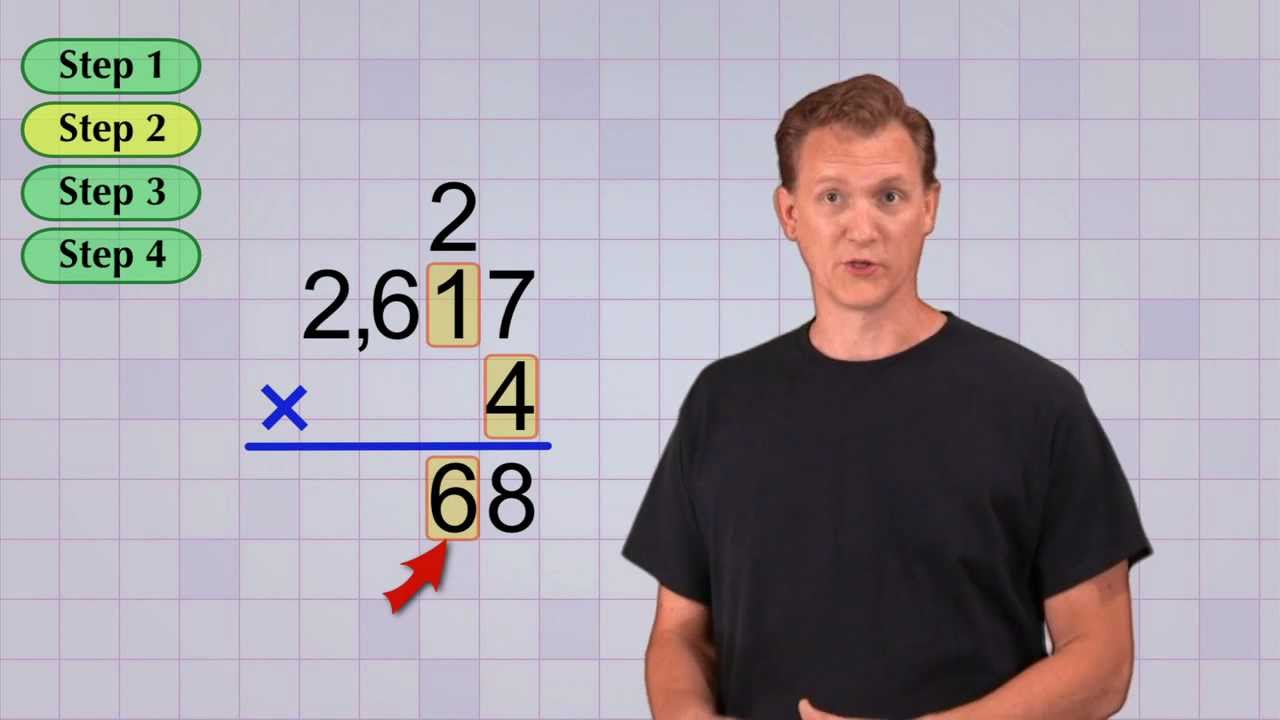  Math Antics Multi Digit Multiplication Pt 1 YouTube