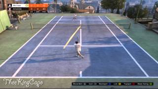 my first tennis match