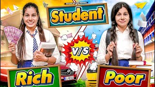 School Life - Rich Vs Normal Sanjhalika Vlog