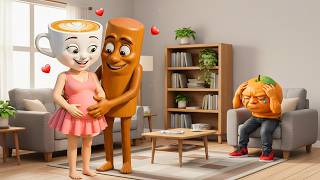 Tung Tung Sahur Sad Love Story Ballerina U0026 Espressona In Granny House  Funny Horror Animation
