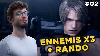 C'est ÉPUISANT | RE4 Ennemis x3 + Random #02