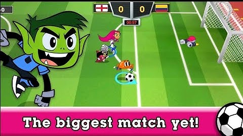 Toon cup football gameplay walkthrough part 1 iOS Android in Cartoon network