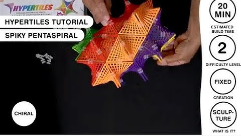 HyperTiles Guided Tutorial - How To Make The Spiky Pentaspiral Level 2