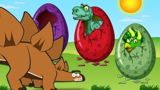 I'm A Dinosaur - The Dinosaur Egg Hatch 🥚 Amazing Dino Adventures 🦖 Cartoon For Kids