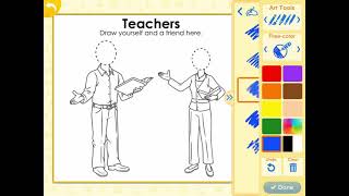 ABC Mouse - Coloring and Jigsaw Puzzle for Kids