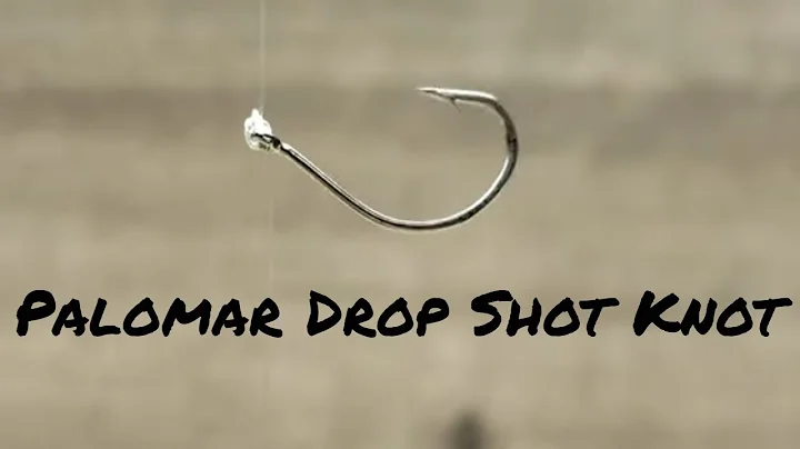 How to Tie Fishing Knot: Drop Shot Knot - Palomar
