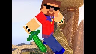 Emerald/Obsidian armors and tools mod showcase