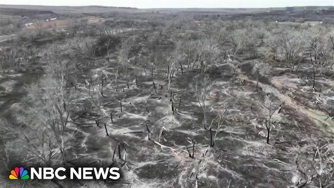 Firefighters Battle Another Texas Wildfire