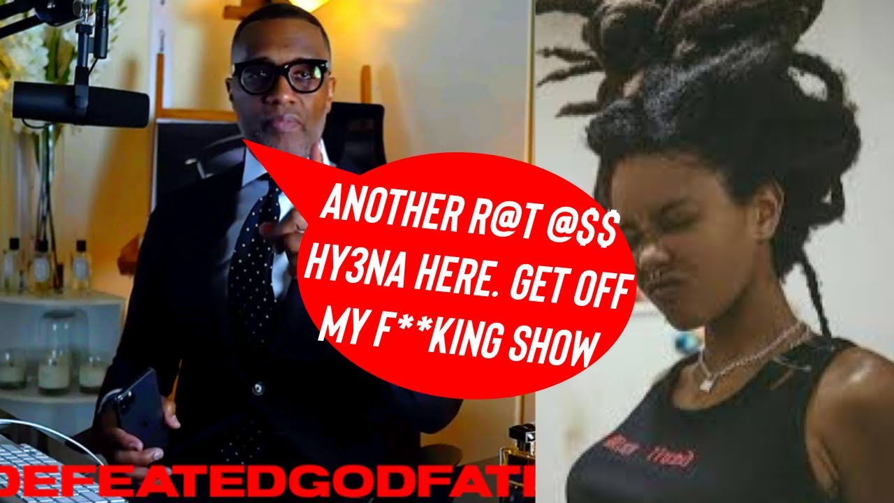 Kevin Samuels: Gh*TT0 HY3NA came to PUSH BIG AGENDA on BM & got SMACKED IGlive @byKevinSamuels 