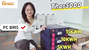 GOBEL New 5kWh Stackable Energy Storage Battery