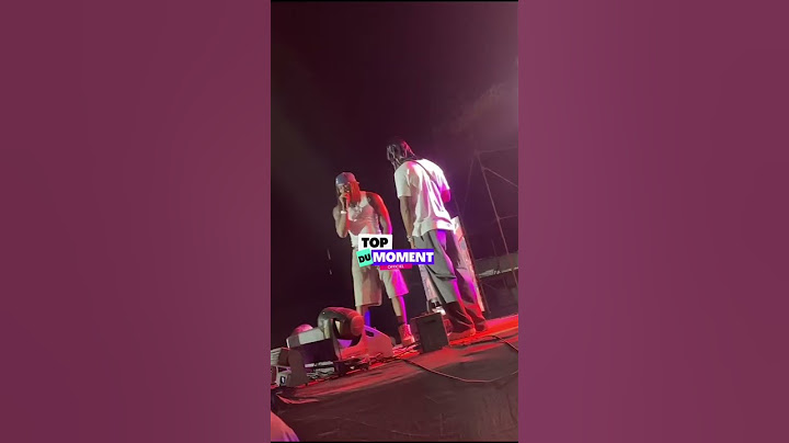 Black M x Himra sur scène #himra