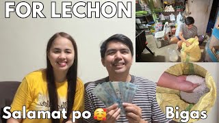 BIGAS PARA SA MAGIGING BISITA | 2 LECHON PARA SA WEDDING | MARAMING SALAMAT PO❤️