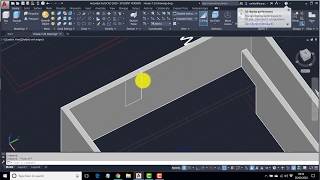AutoCAD 2020 - 3D Modelling - House-T - Part 2 - Solid Walls