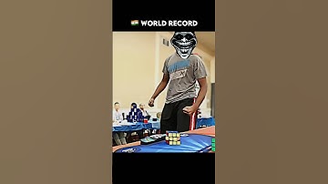 Pavan Ravindra solve cube in 5.58 second #shorts