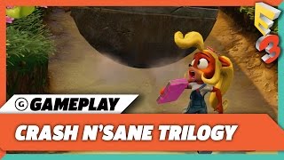 Coco Returns! - 9 Minutes of Crash N'Sane Trilogy Gameplay screenshot 1