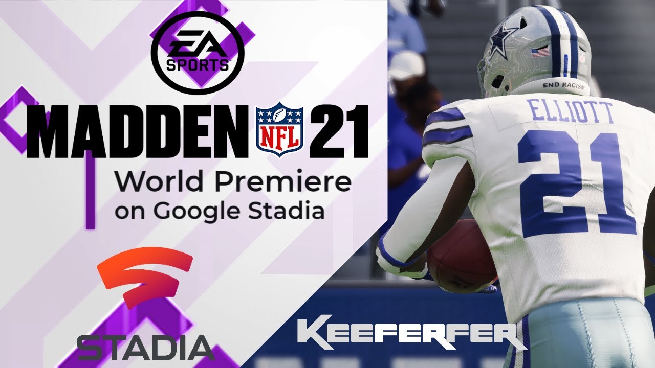 Madden NFL 21: Google Stadia World Premiere!!!!!! Online league link in description.