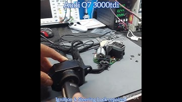 Audi Q7 3000tdi ignition & steering lock (J518) repaired & tested ✅️