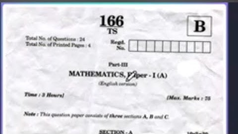Ap Inter First year Maths1A V.imp Pre final 2024-25 | Ap&TS Inter 1st year 💯 Maths1A 🥳Paper 2024-25