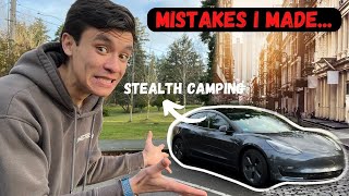 How I am SURVIVING IN MY CAR | Camper Tour (Bed, Storage, Tips)