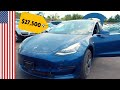 ЦЕНЫ ШОК!! TESLA 3 2020 ПОЧТИ БЕСПЛАТНО) $27,500