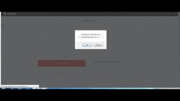 Stored XSS Cross Site Scripting on Shopify shop