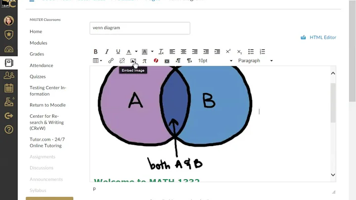 Math Instructors Workflow Part 1 - Master Classrooms