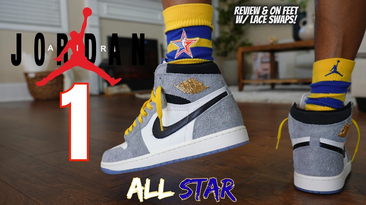 2026 JORDAN 1 HIGH OG ALL STAR COOL GREY DETAILED REVIEW & ON FEET