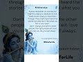 "Krishna says"🌼🦚 #krishna #bhakti #life #music #quotes #love#song #radhekrishna #premanandjimaharaj
