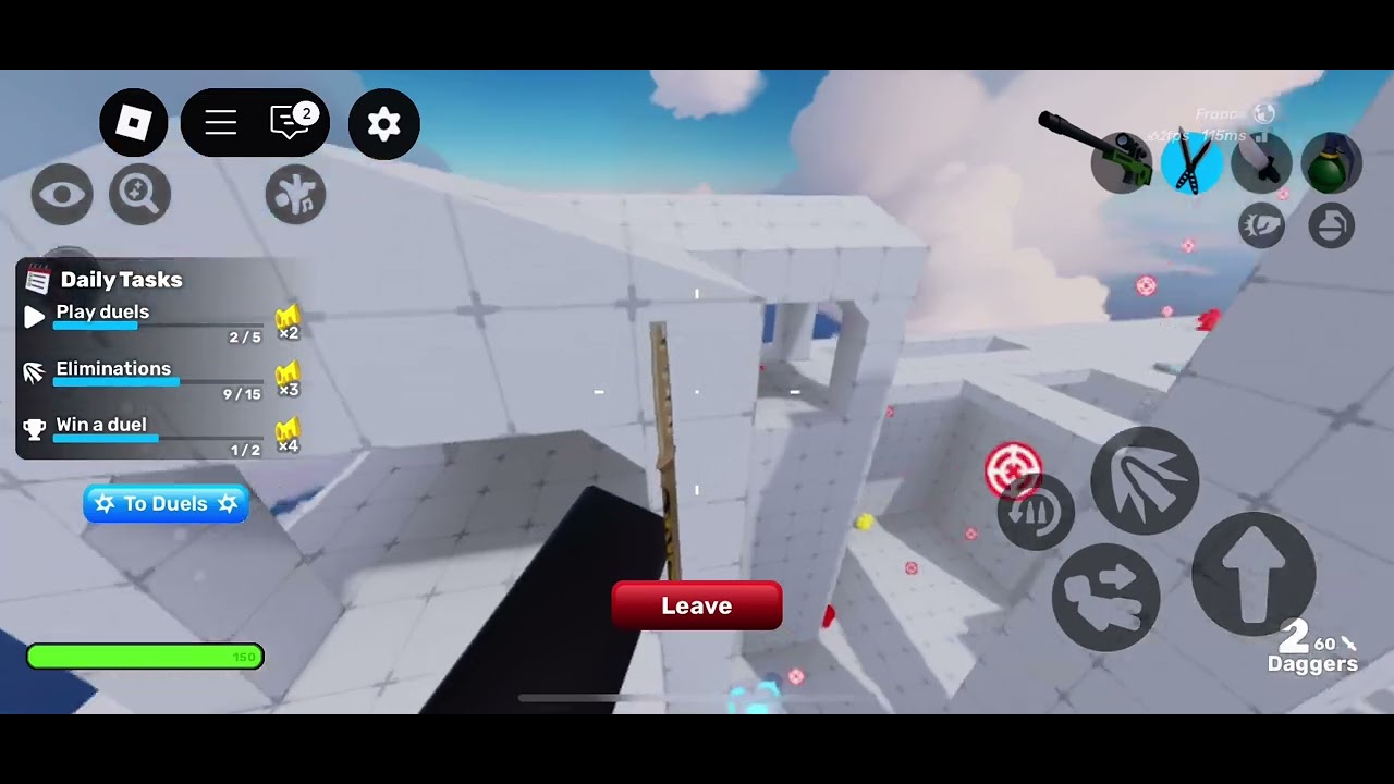 Wie man one Shot mir Messer in Rivals macht Tutorial Like und Abo - YouTube