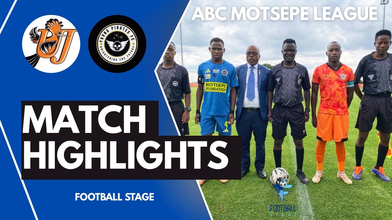 HIGHLIGHTS | University of JHB 1 - 2 Young Pirates | Gauteng ABC Motsepe League