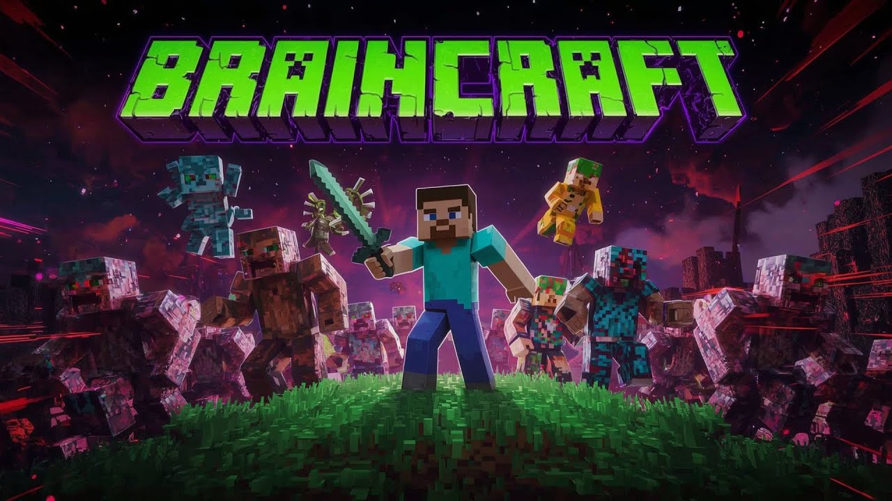 Braincraft BRAINCRAFT. Brainrot animals in minecraft - YouTube