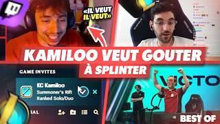 KC KAMILOO VEUT GOÛTER AU MALPHITE DE SPLINTER - Best Of LoL #1356 Réactions