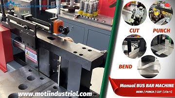 Manual Copper Busbar Machine Bus bar Bending Punching Cutting Machine Busbar Bender