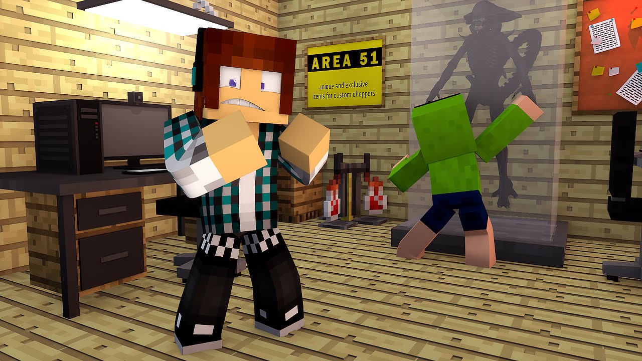 Minecraft: ALIENS Na AREA 51 !! - Aventuras Com Mods #13 