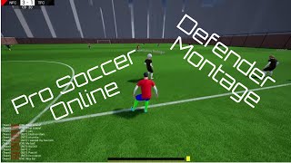 Pro Soccer Online - Defender Montage/Highlights #1 - Bucko