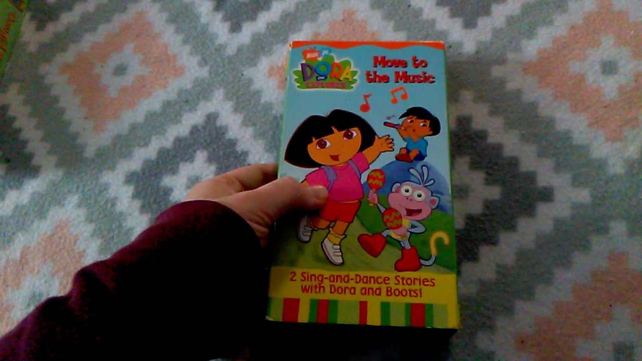 Dora The Explorer VHS DVD Collection