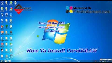HOW TO INSTALL SKYCUT CDR DRIVER/ COREL DRAW.