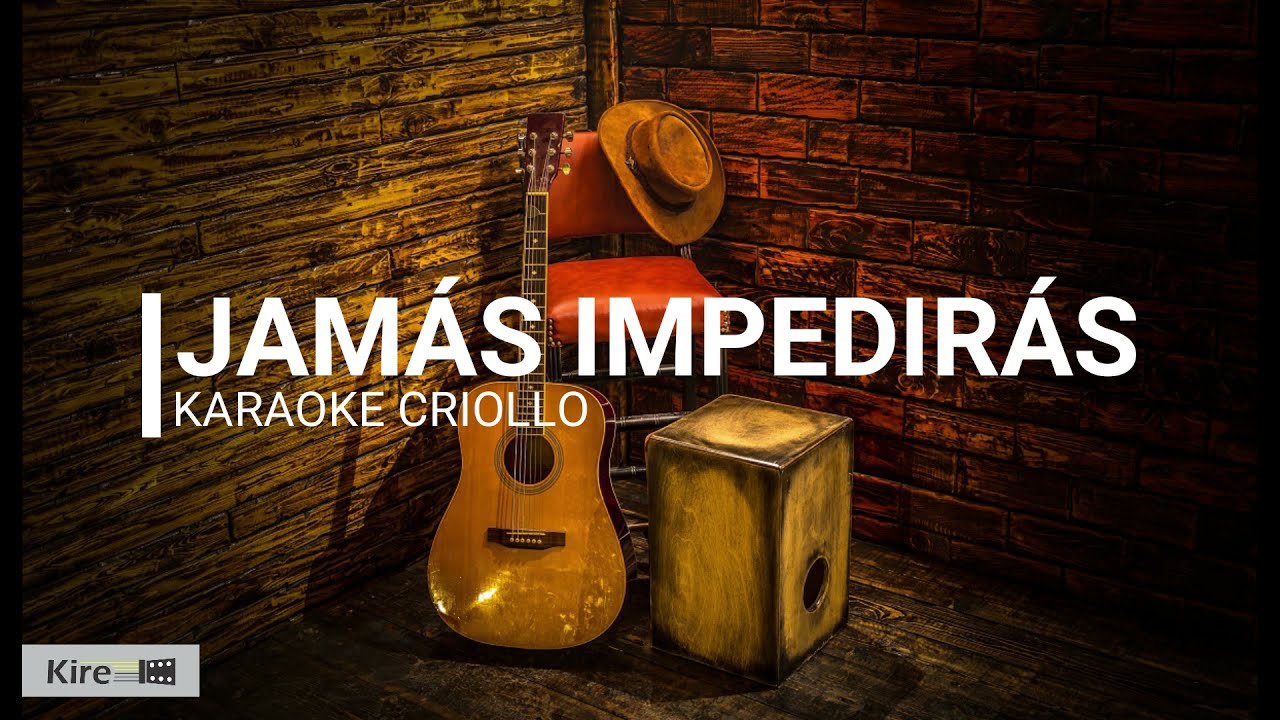 Jamás Impedirás - Así lo Quieres Tú - Vals - Karaoke (José Escajadillo - Pedro Pacheco)