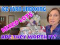 Are Ice Yarns Mixed Lots Worth It? Check out haul and unboxing...28 lbs of yarn!