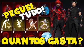 PEGANDO A NOVA SKIN EVOLUTIVA! CONJUNTO ESCORPIÃO ESCARLATE!