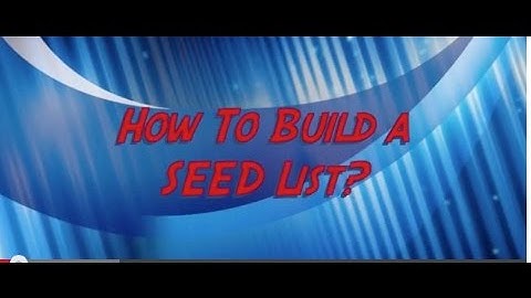 How To Build a Seed List for Scraping Domains