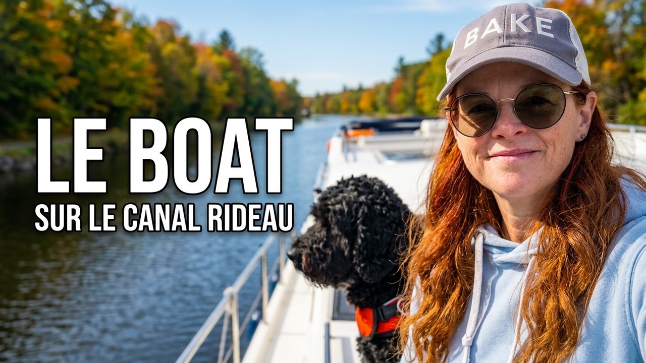 UNE SEMAINE EN CROISIÈRE SUR LE CANAL RIDEAU EN FAMILLE avec Le Boat