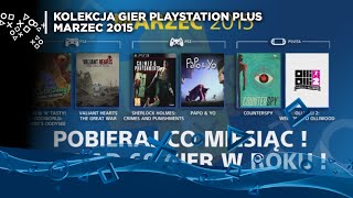 Kolekcja gier PlayStation Plus | Marzec 2015