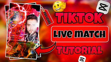 TikTok Live Pk Match Video Editing || Capcut Main TikTok Live Match Ki Video Edit Krna Ka Trika 