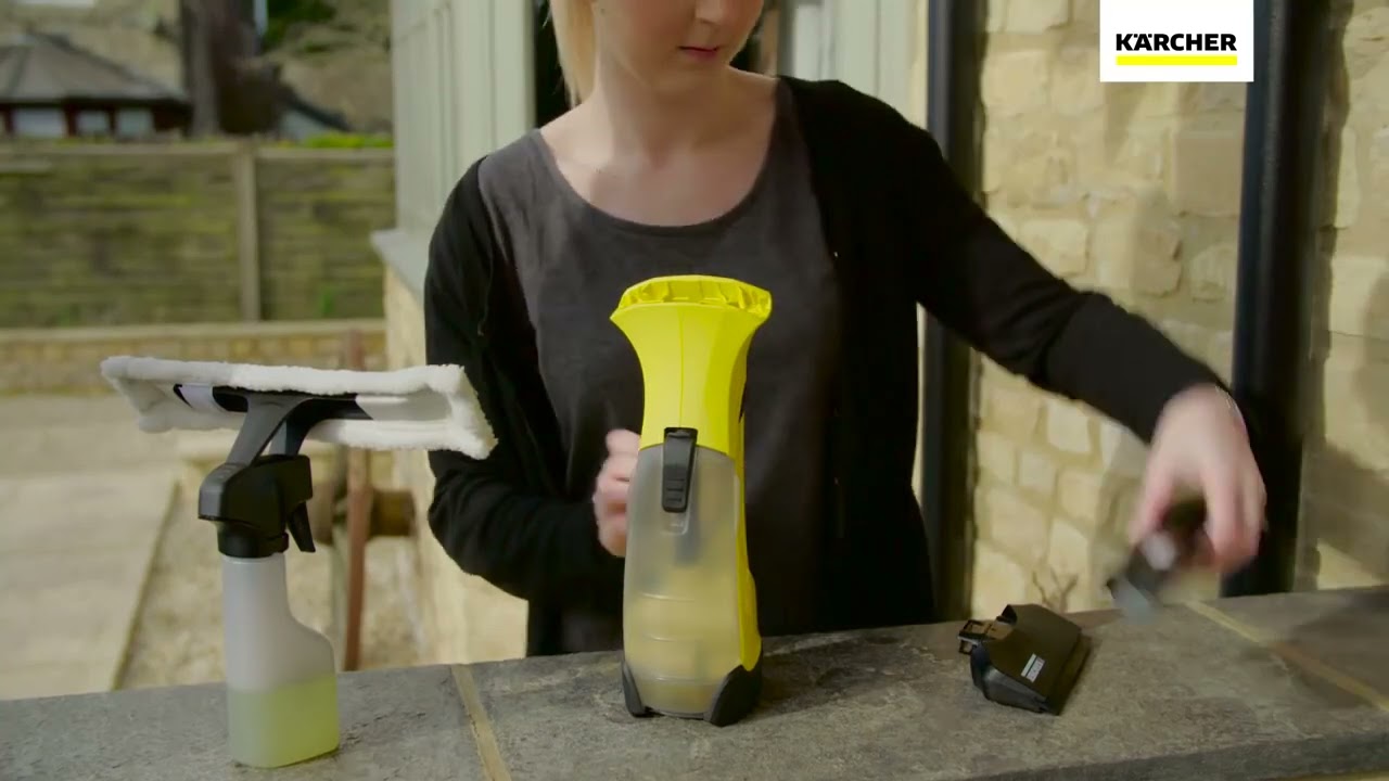 Kärcher WV 5 Plus N Window Vac - YouTube