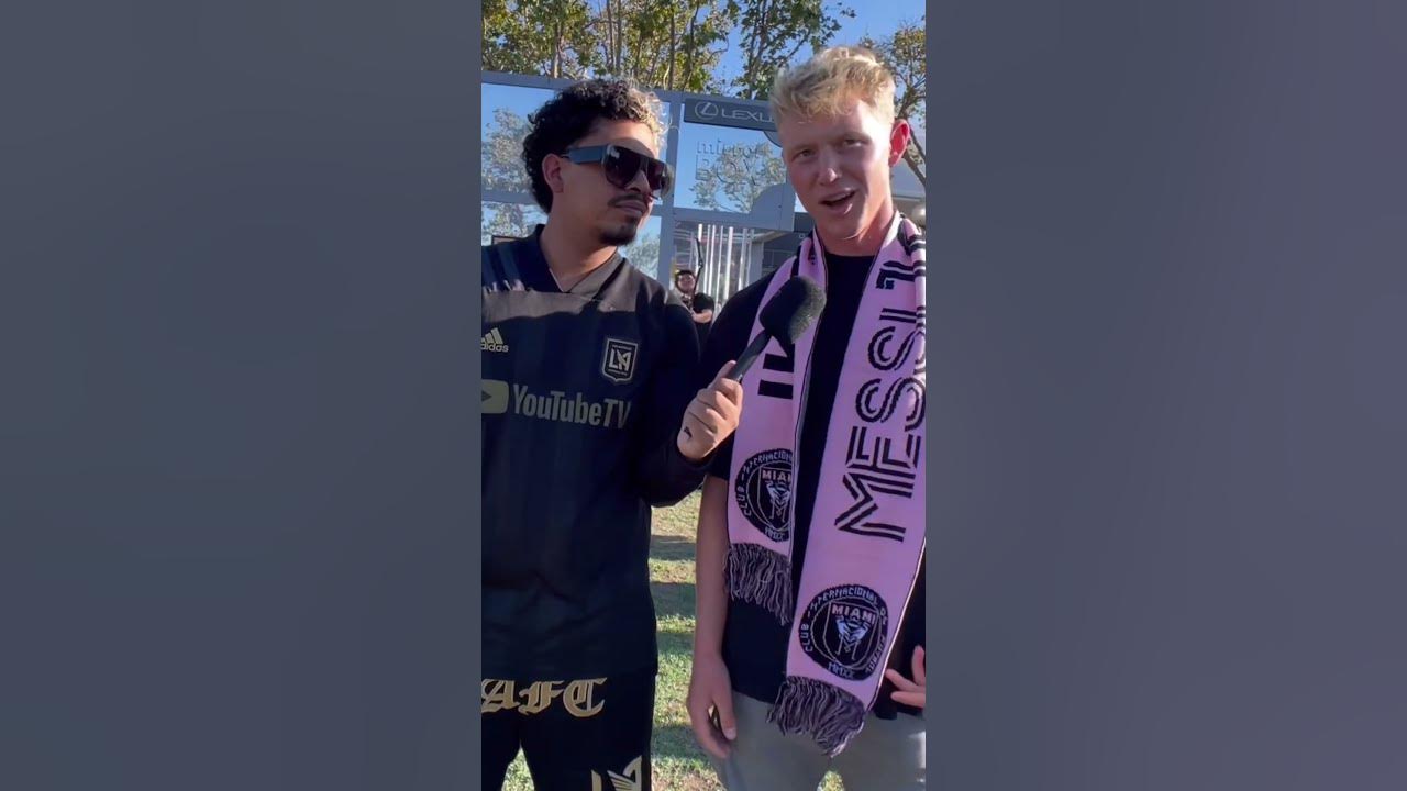 LAFC vs Miami (Messi Fans) football lafc soccer mls intermiami