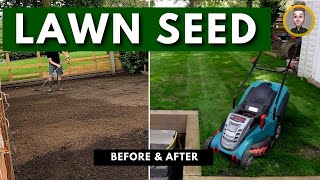 How To Grow A Lawn From Grass Seed (before & after) by Garden Lawncare Guy 36,663 views 2 years ago 12 minutes, 23 seconds